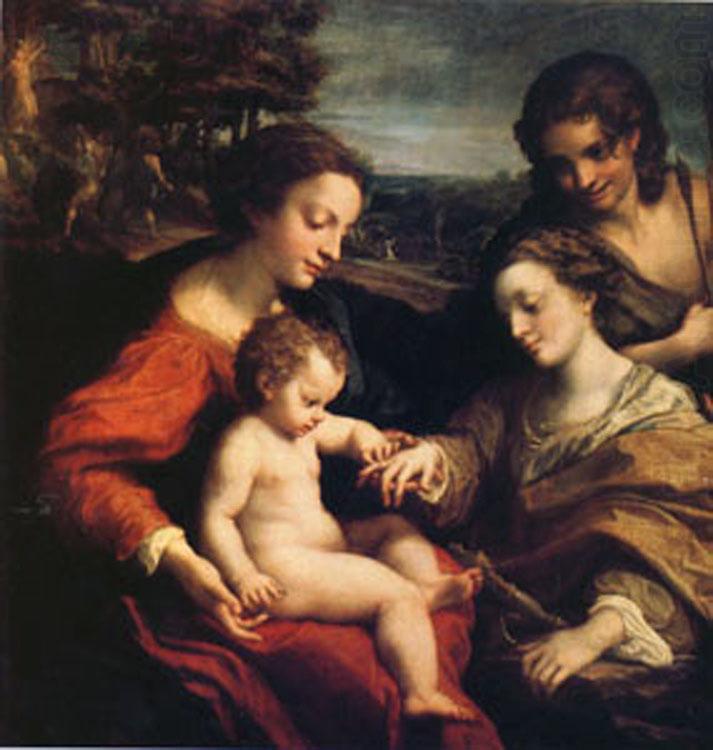 The Mystic Marriage (mk05), Correggio