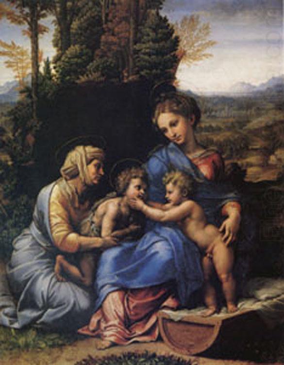 The Holy Family Known as the Little Holy Family (mk05), Raphael