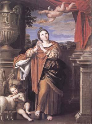 St Agnes (mk25), Domenichino