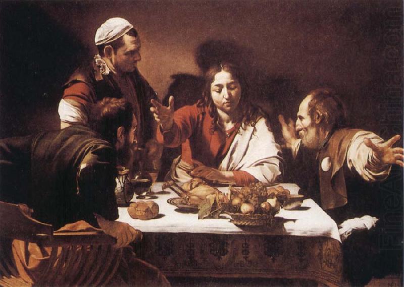 The Supper at Emmaus, Caravaggio