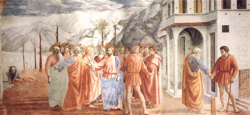 The Tribute Money, MASACCIO