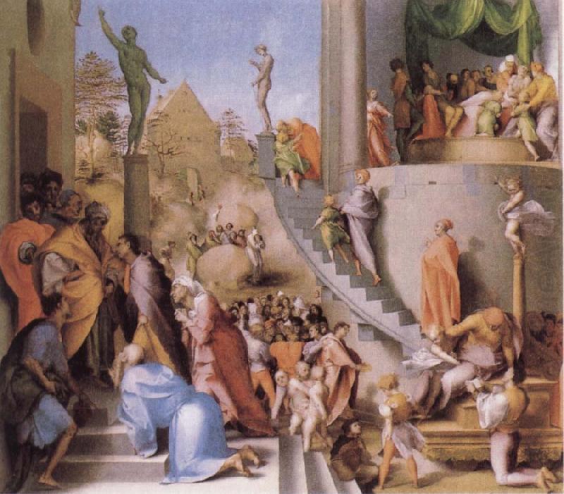 Joseph in Egypt, Pontormo