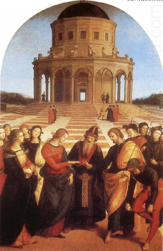 Marriage of the Virgin, Raphael