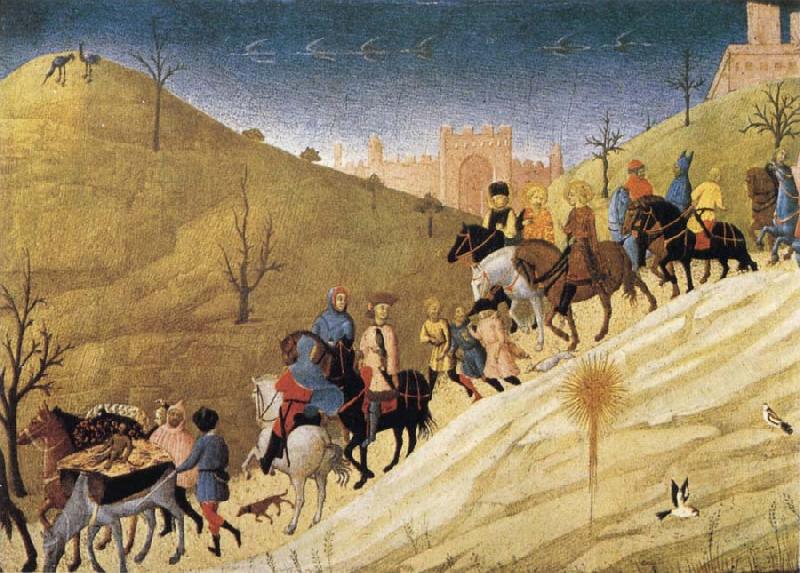 The Procession of the Magi, SASSETTA